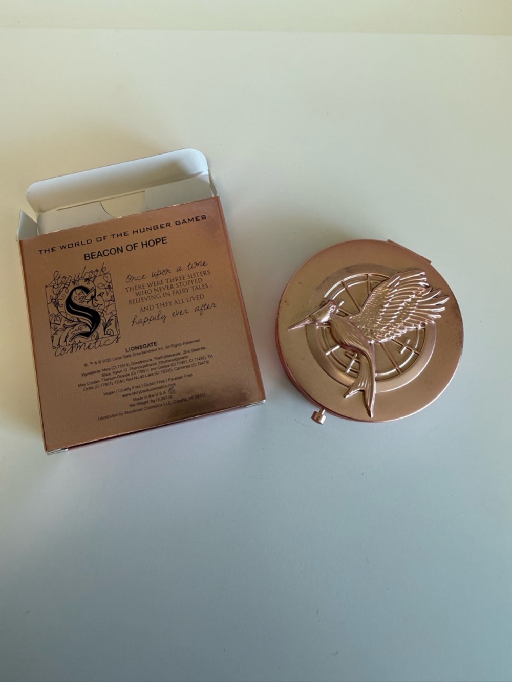 Storybook Cosmetics X The Hunger Games "Beacon of Hope" Highlighter Makeup-NEW